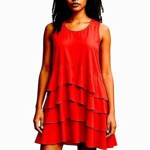 Dice women Top. Hot Pink. Sz 3X